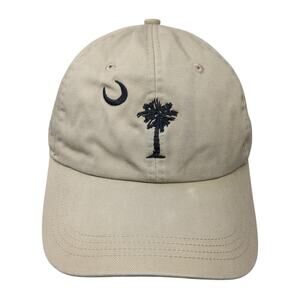 South Carolina Palmetto Moon Strapback Hat Brown One Size Ahead Outdoor